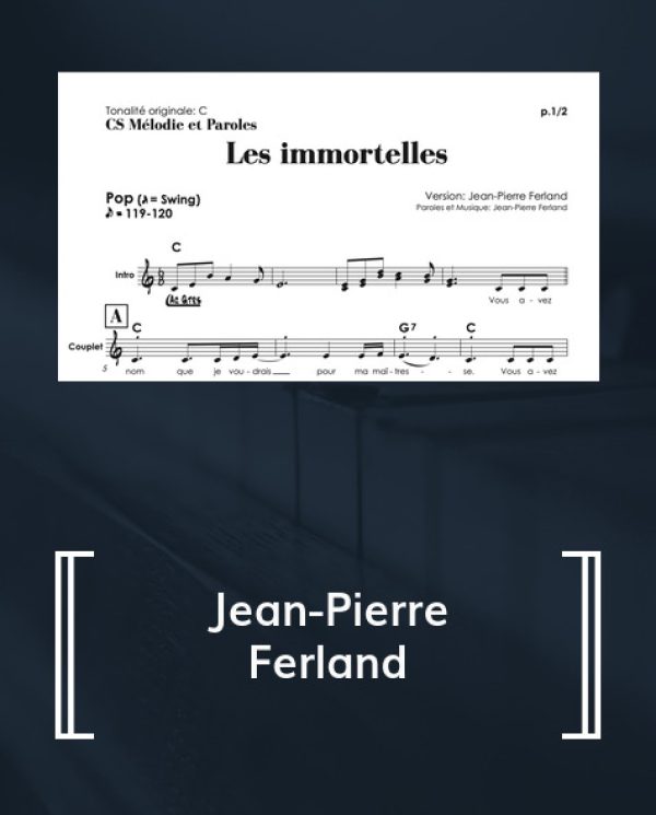 Les immortelles